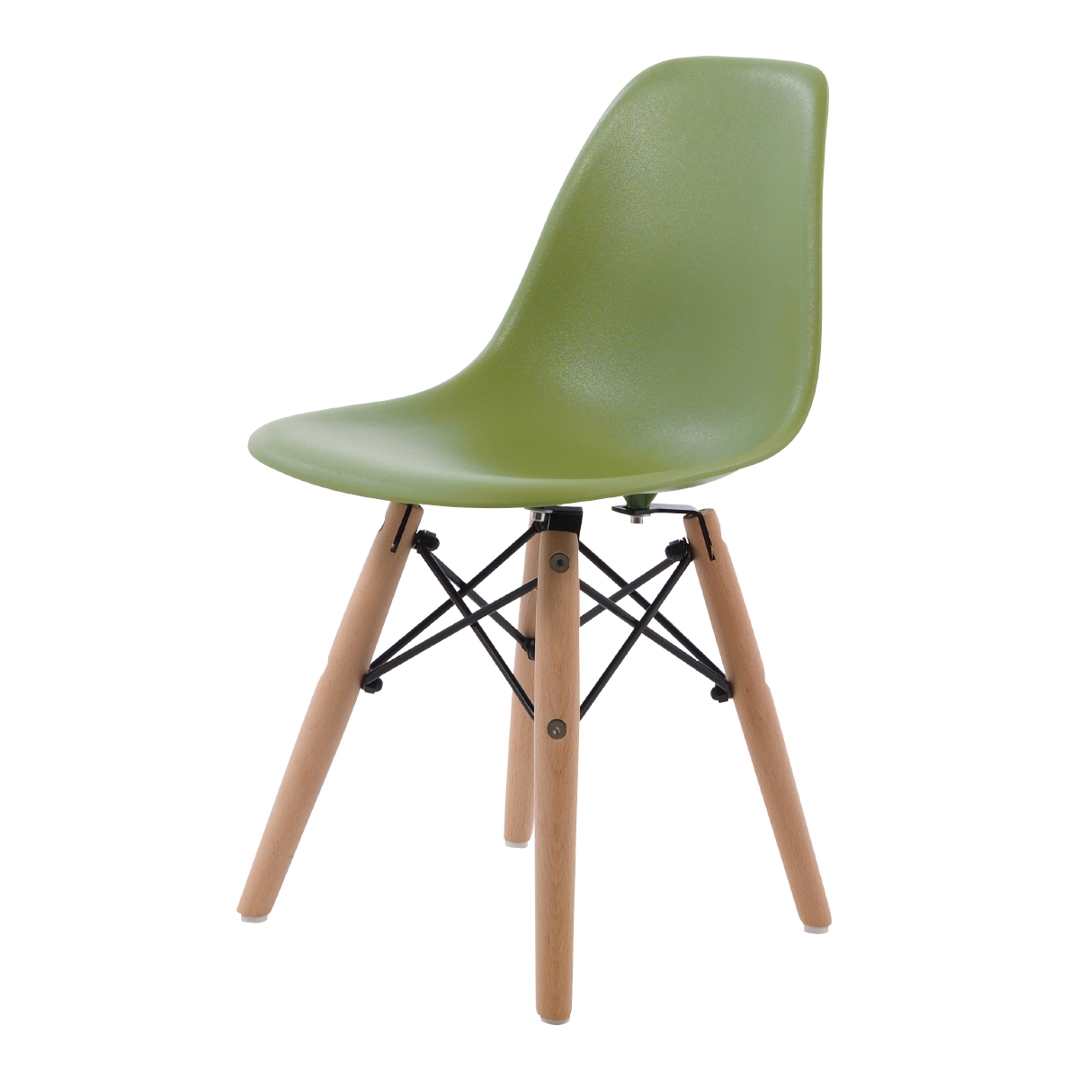 Charles Eames style, Kinderstoel DSW Junior lichtgroen