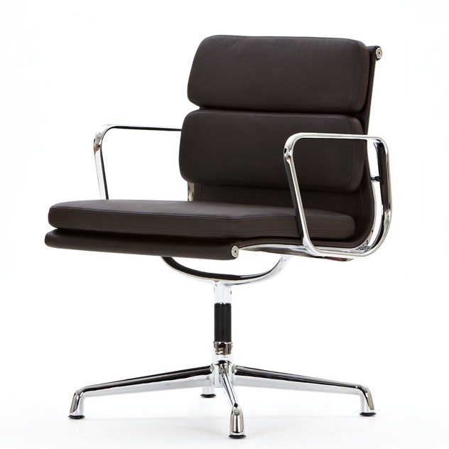 Charles Eames style, Vergaderstoel EA208 zwart