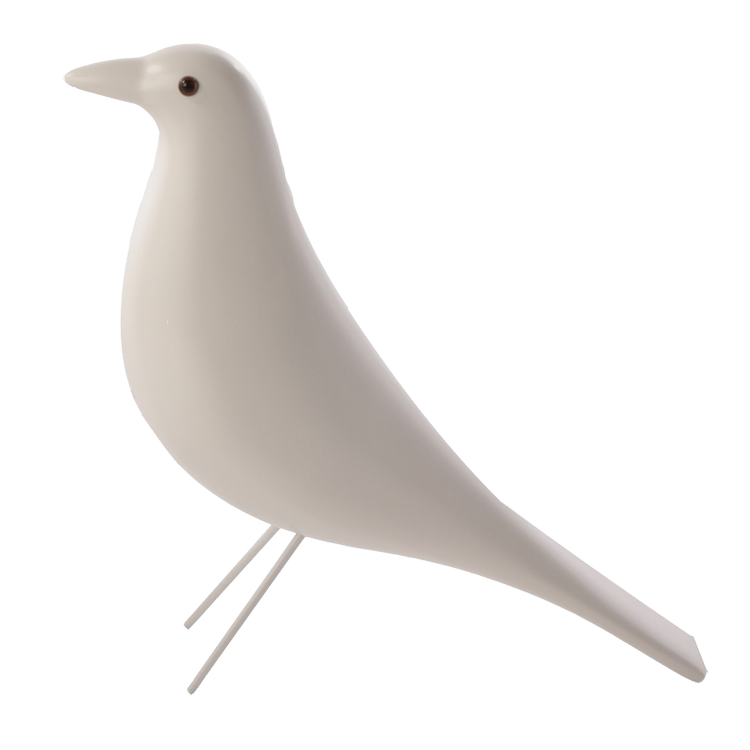 Charles Eames style, Decoratie Housebird wit