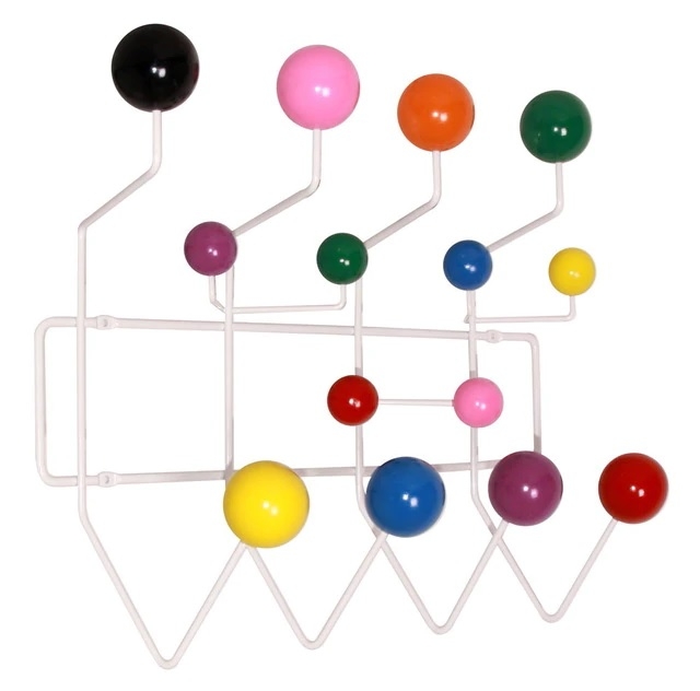 Charles Eames style, Kapstok Hang it all gemengd